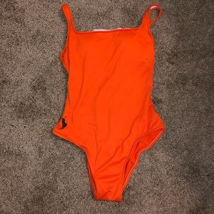 Polo bathing suit